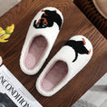 Load image into Gallery viewer, Embroidered Cotton Slippers for Dachshund Lovers