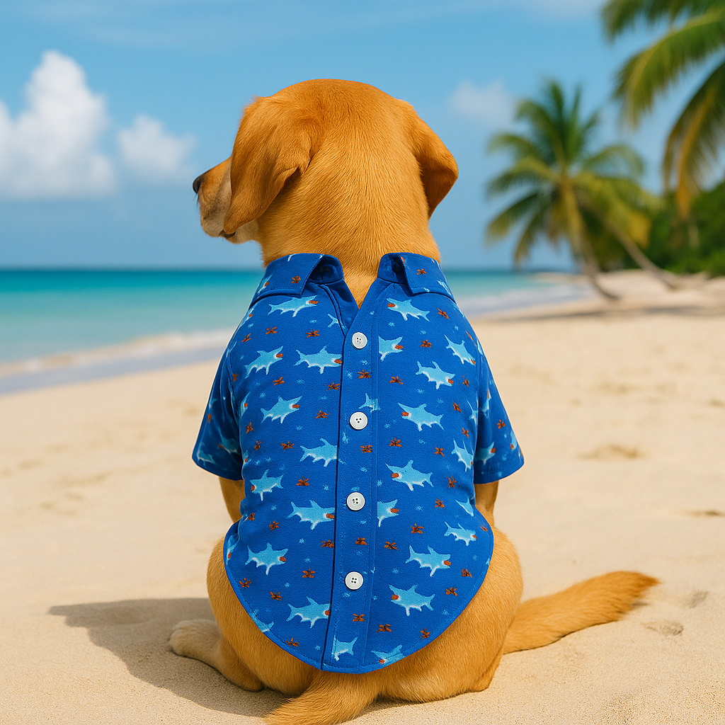 Chomp Dog Button-Up Shirt