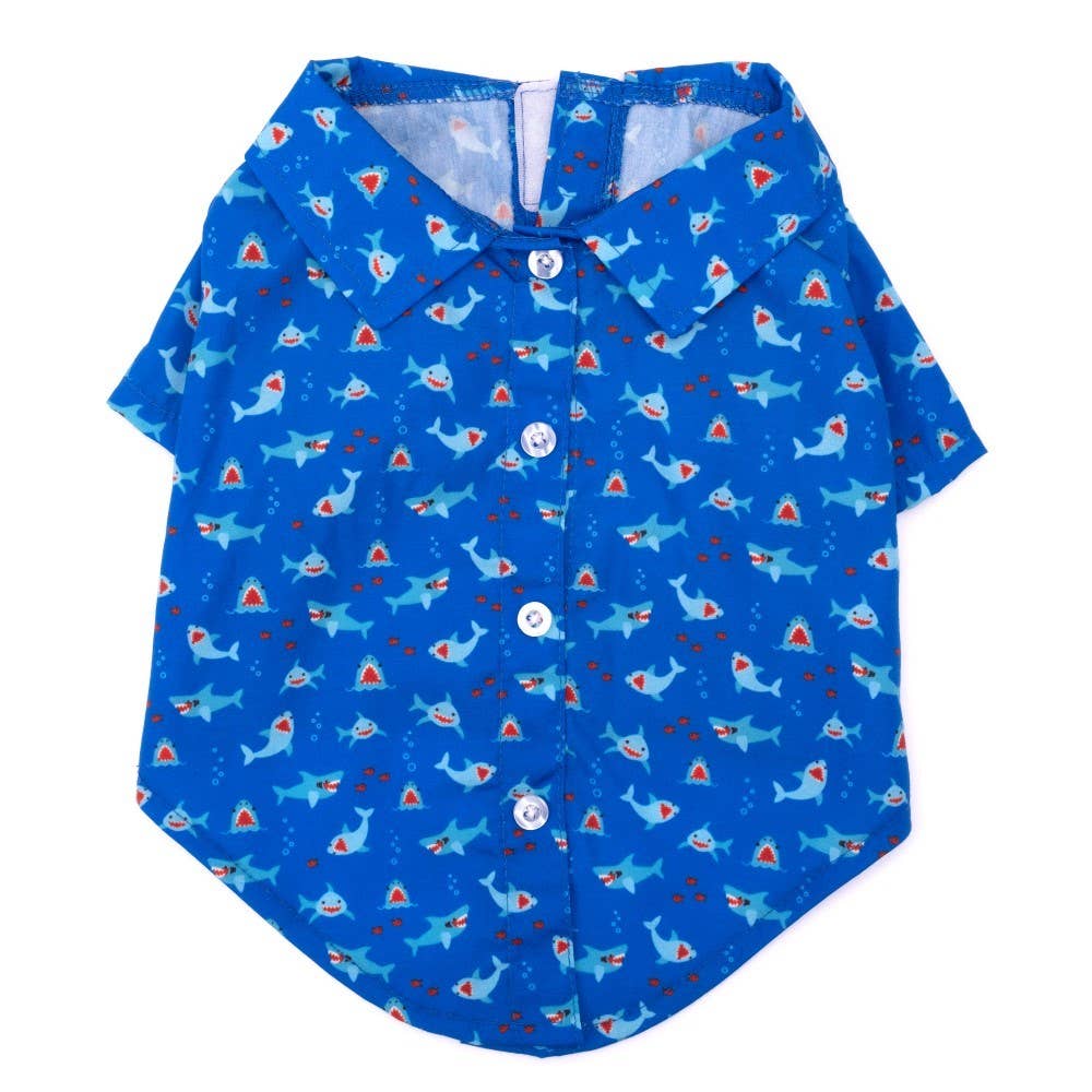 Chomp Dog Button-Up Shirt
