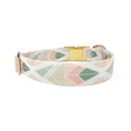 Load image into Gallery viewer, Feather Southwestern Geometric Mod Buckle & Martingale Dog Collar