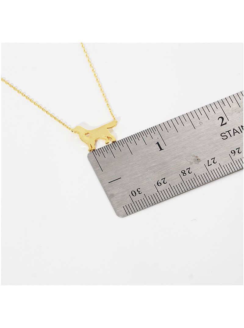 Golden Retriever Pendant Necklace