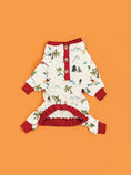 Load image into Gallery viewer, Fun Fam Surfing Santa Pajama (Dog & Kids)