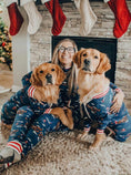Load image into Gallery viewer, Santa Sleighs Pajama (Dog & Kids)