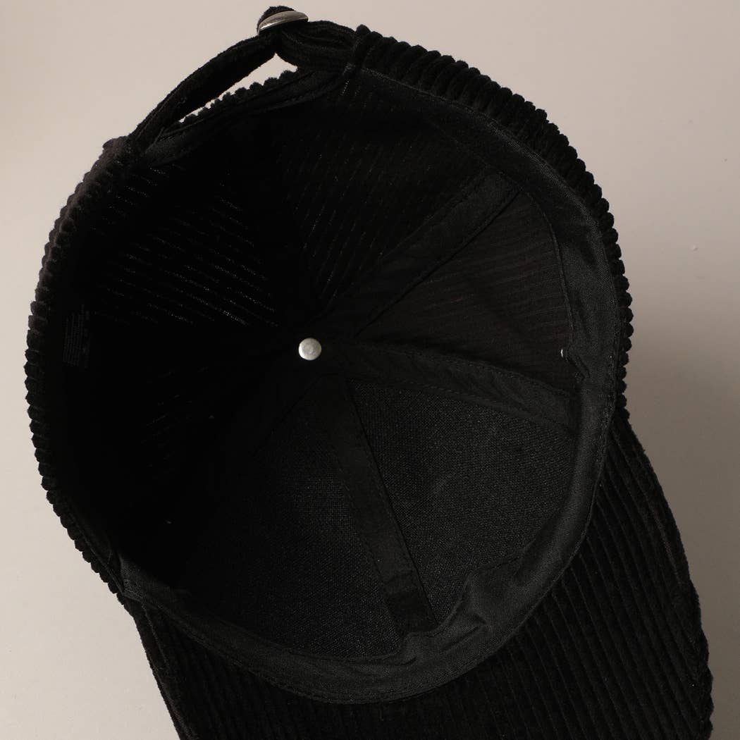 Dog Mom Chenille Corduroy Baseball Hat