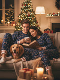 Load image into Gallery viewer, Santa Sleighs Pajama (Dog & Kids)
