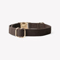 Load image into Gallery viewer, 'Brown' - Canvas Dog Collar
