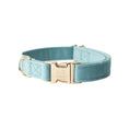 Load image into Gallery viewer, 'Blue' - Velvet Dog Collar
