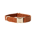 Load image into Gallery viewer, 'Clay' - Velvet Dog Collar
