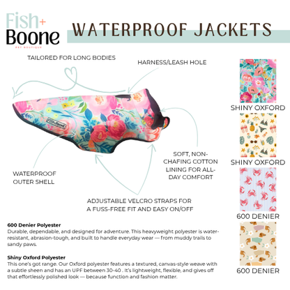 Southern Bloom Dog Coat