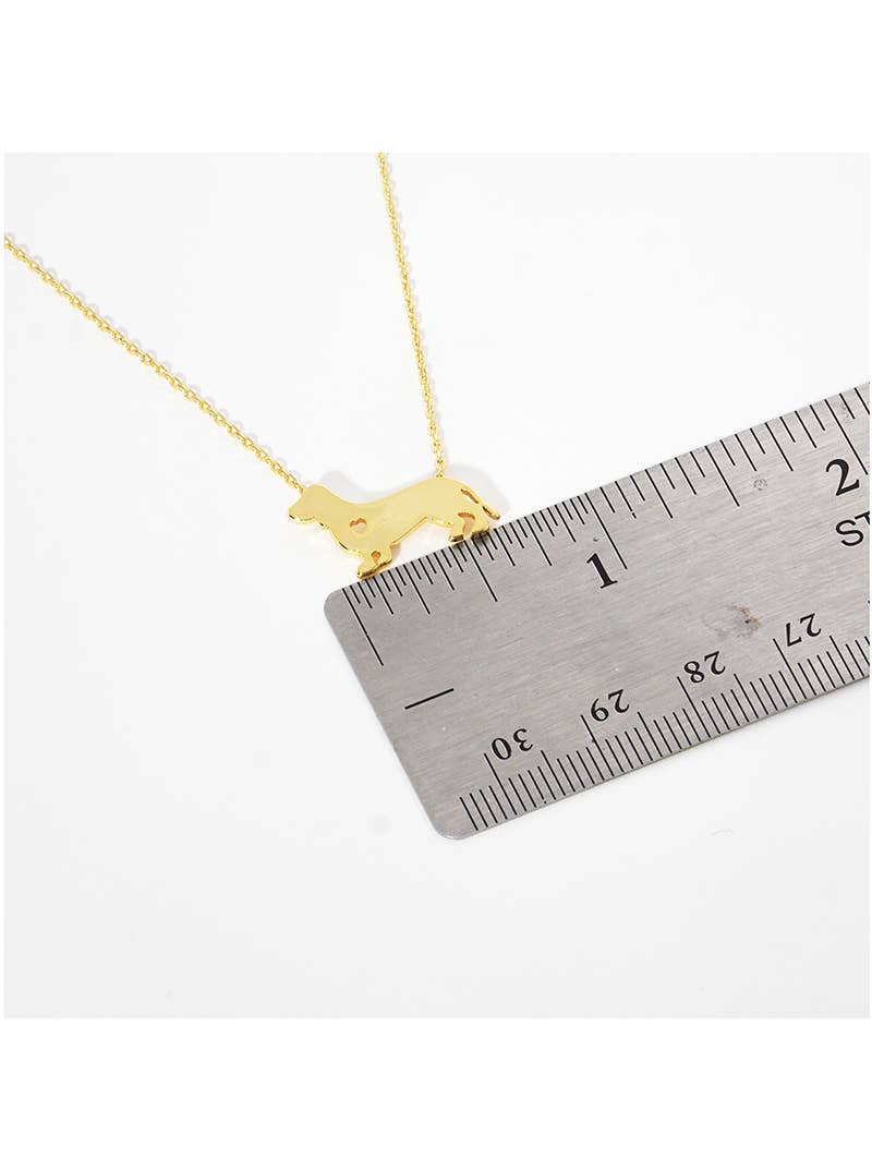 Dachshund Pendant Necklace