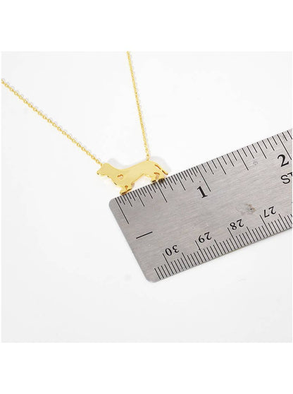 Dachshund Pendant Necklace