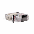 Load image into Gallery viewer, Elderberry Silver Fall Mod Floral Buckle & Martingale Dog Collar
