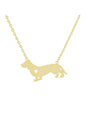 Dachshund Pendant Necklace