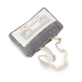 Load image into Gallery viewer, Cassette Tape Enrichment Dog Toy
