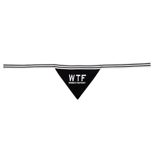 W.T.F. Where's The Food Dog Bandana