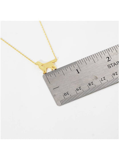 Golden Retriever Pendant Necklace
