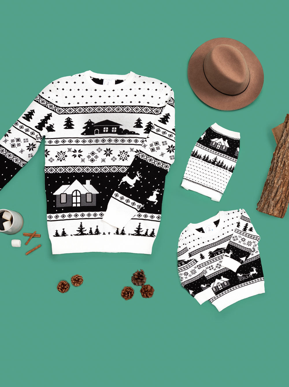 Cabin Sweater (Dog & Kids)