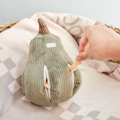 Butternut Silent Enrichment Dog Toy with Ultrasonic Squeakers