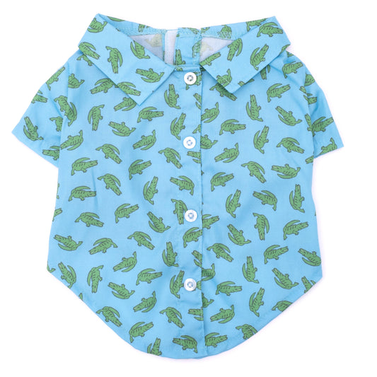 Al the Gator Dog Button-Up Shirt